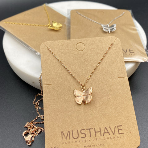 Monarch Butterfly Necklace