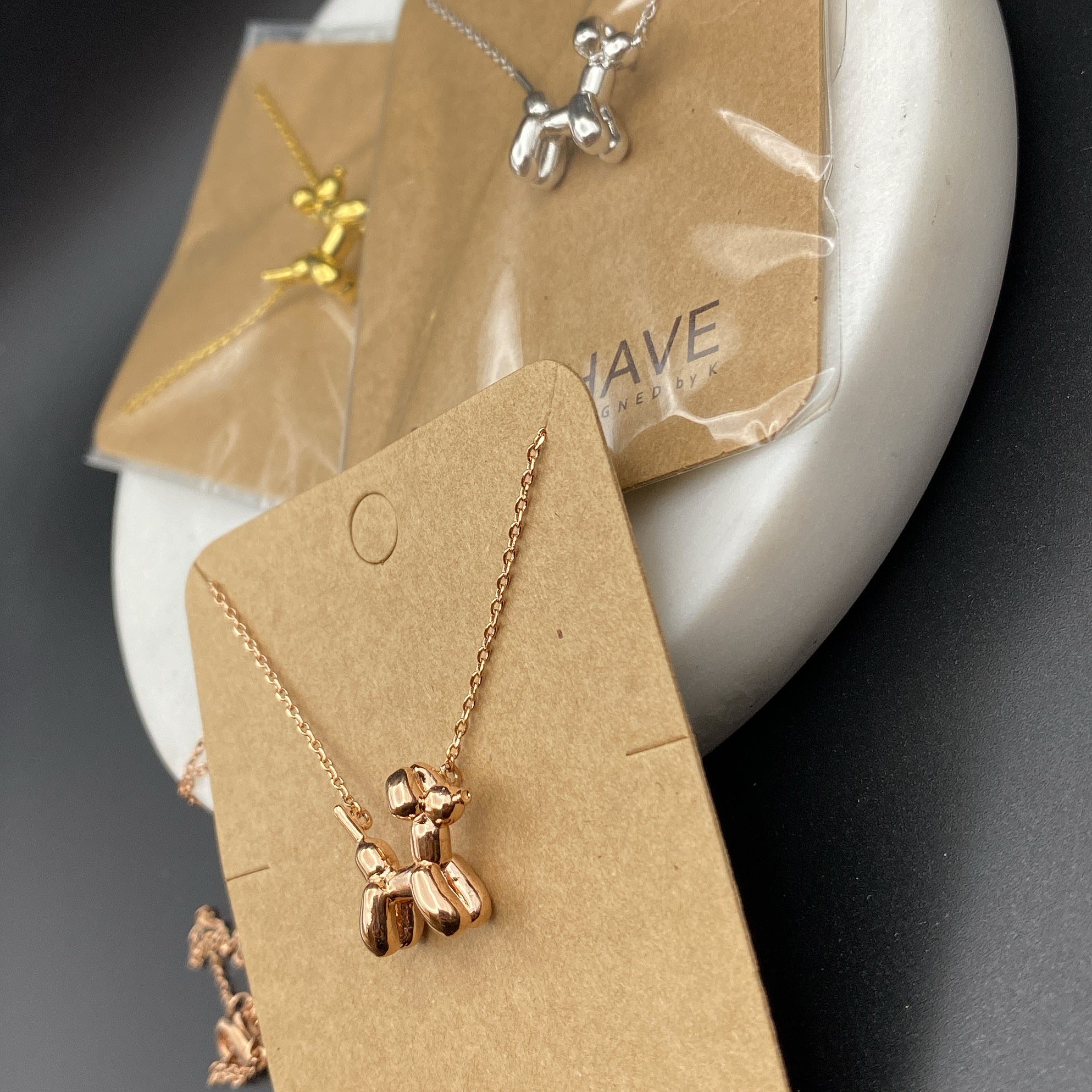 Balloon Dog Necklace