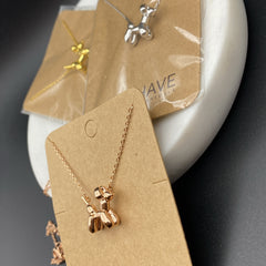 Balloon Dog Necklace