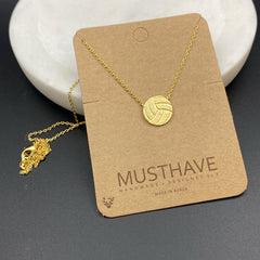 Volleyball Necklace