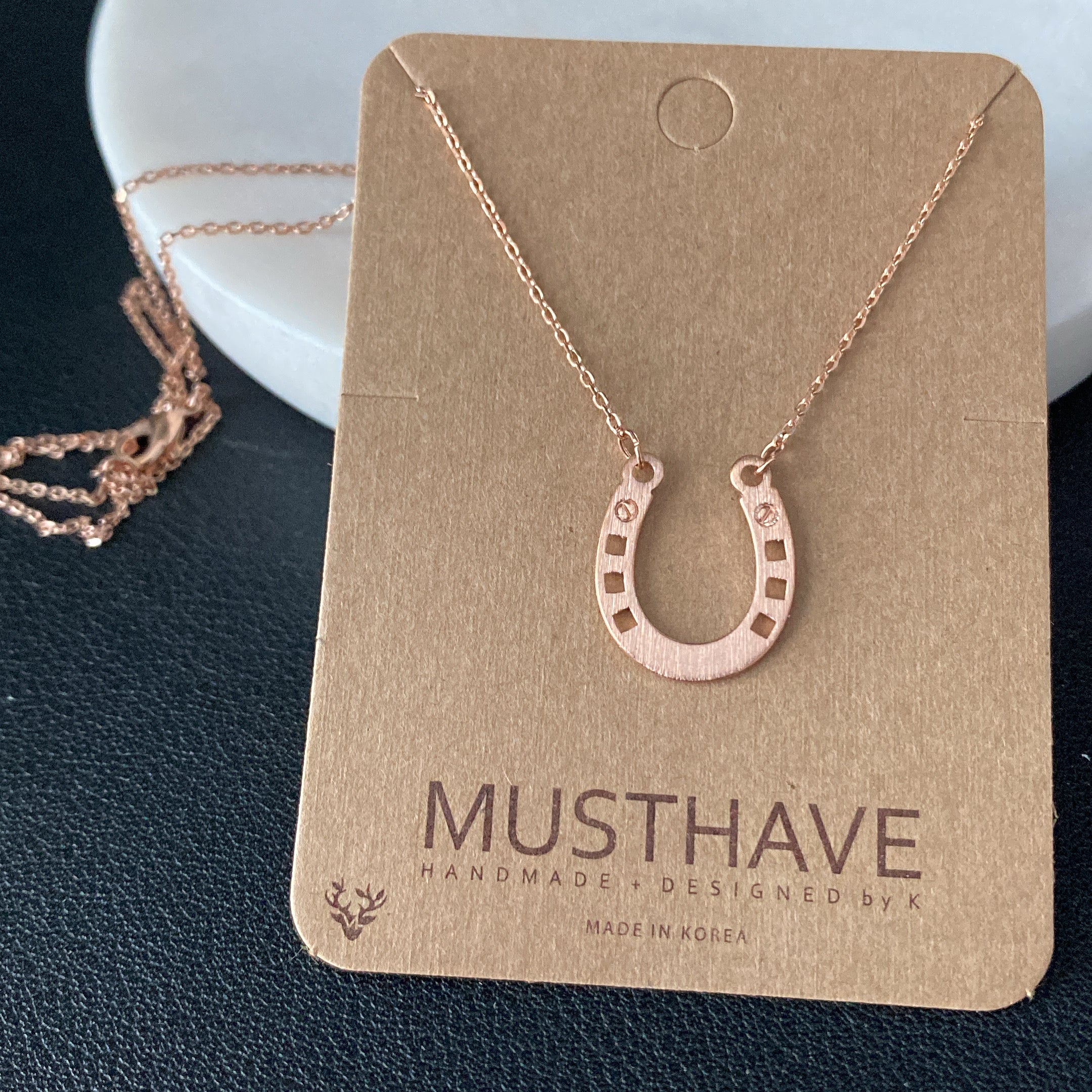 Lucky Horseshoe Necklace