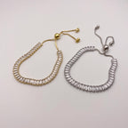 Baguette Track Tennis Bracelet