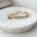 Round Solitaire Tennis Bracelet