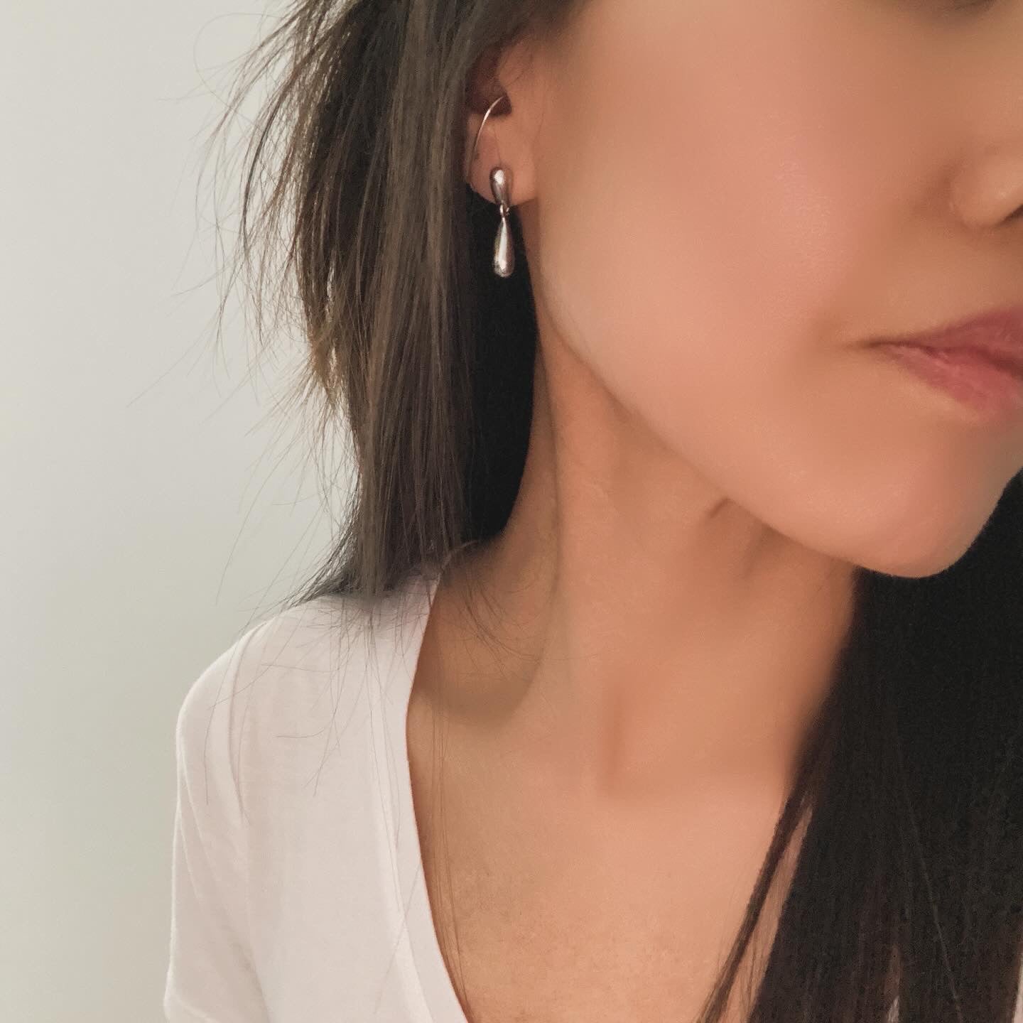 Bold Teardrop Dangle Earrings