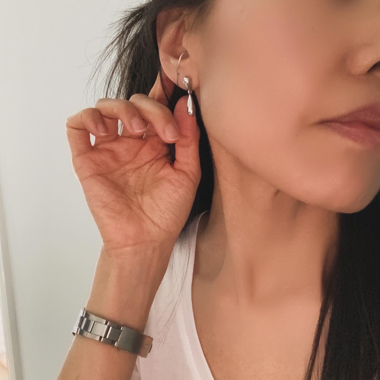 Bold Teardrop Dangle Earrings