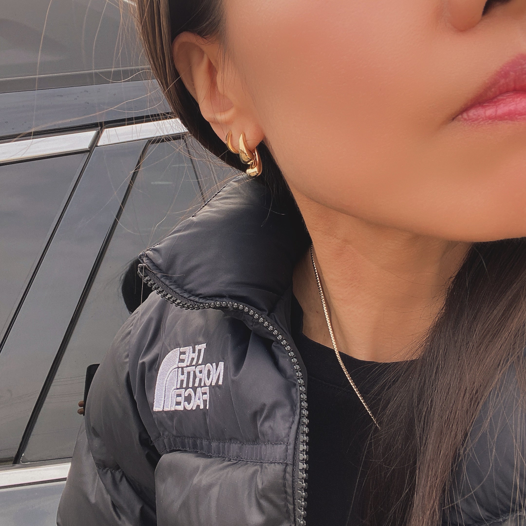 Front-Back: Teardrop Earrings