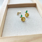 Fruit Earrings - Lemon Zest