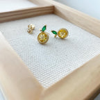 Fruit Earrings - Lemon Zest