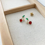 Fruit Earrings - Cherry On Top