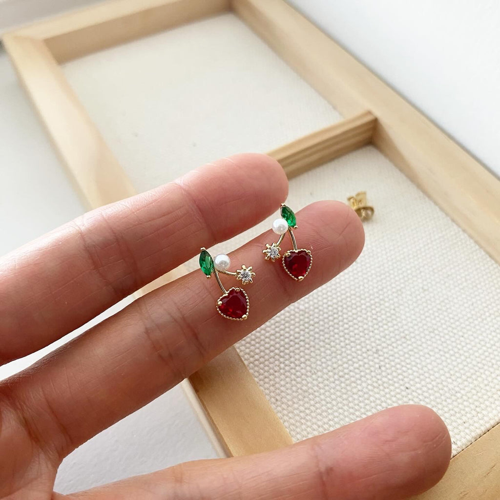 Fruit Earrings - Cherry On Top