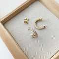 Pavé Luminous Hoop Earrings