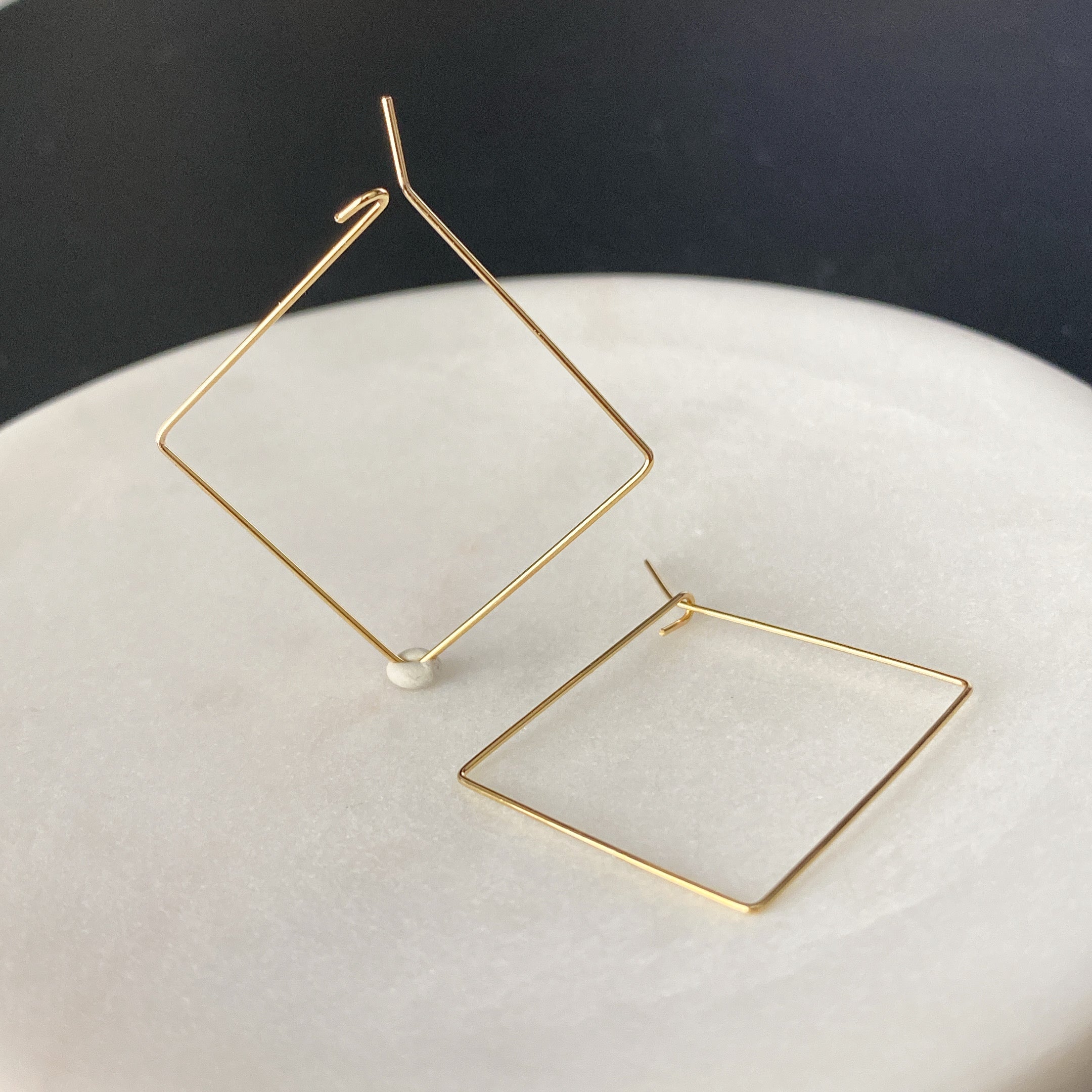 Square Threader Earrings