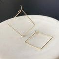 Square Threader Earrings