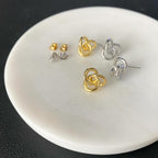 Triple Circle Knot Earrings