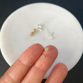 Baby Pavé Disc Earrings