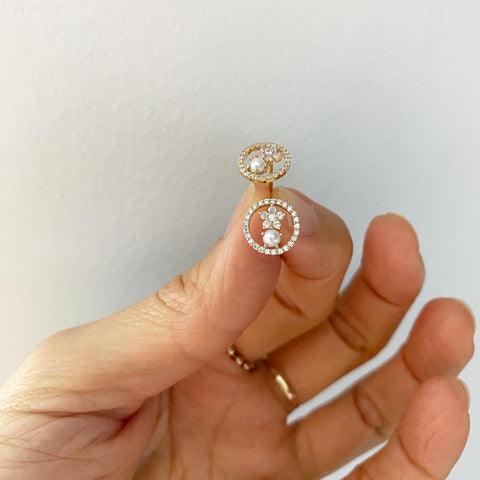 Pearl Twinkle Earrings
