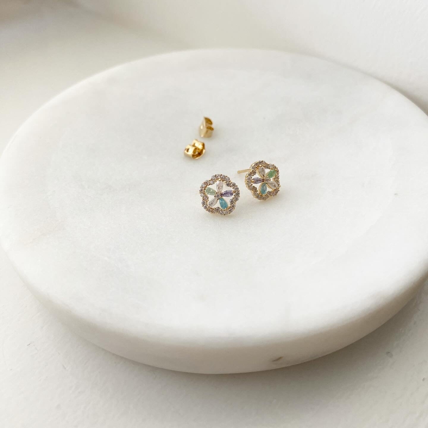 Lucky Spring Flower Earrings