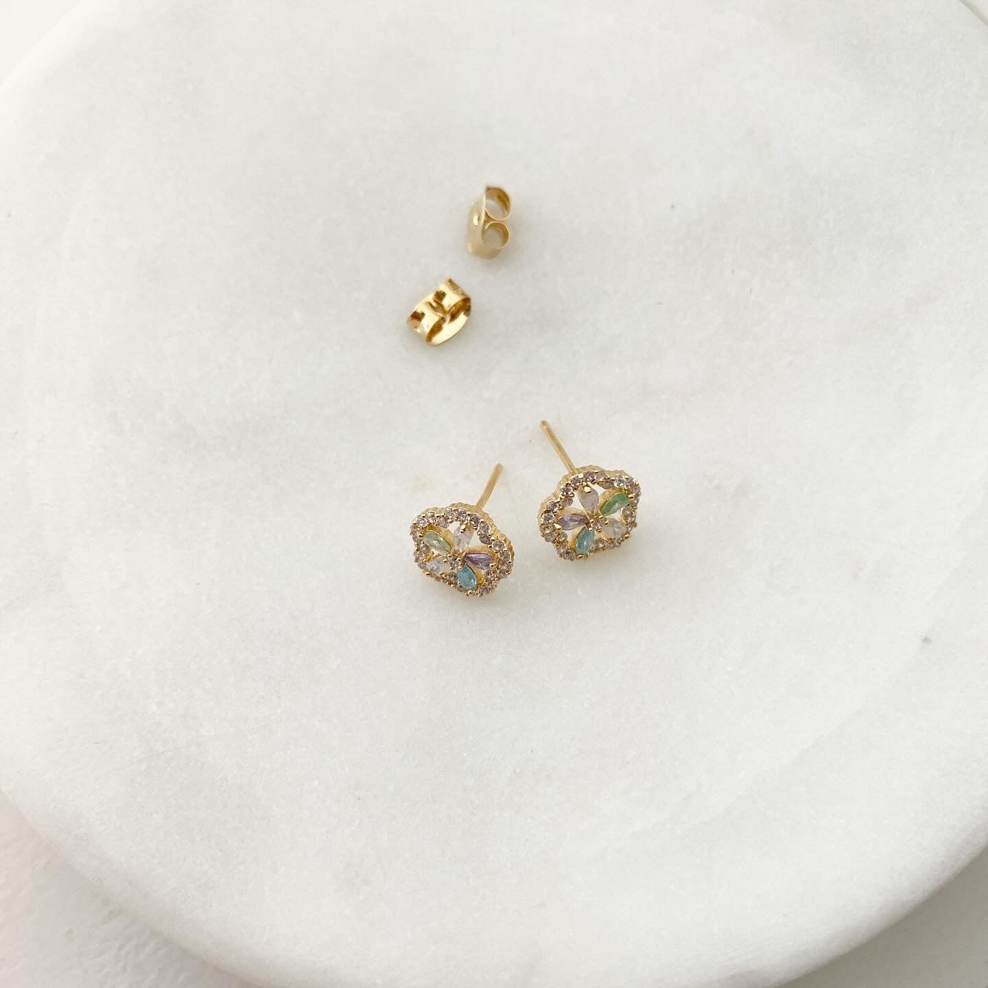 Lucky Spring Flower Earrings