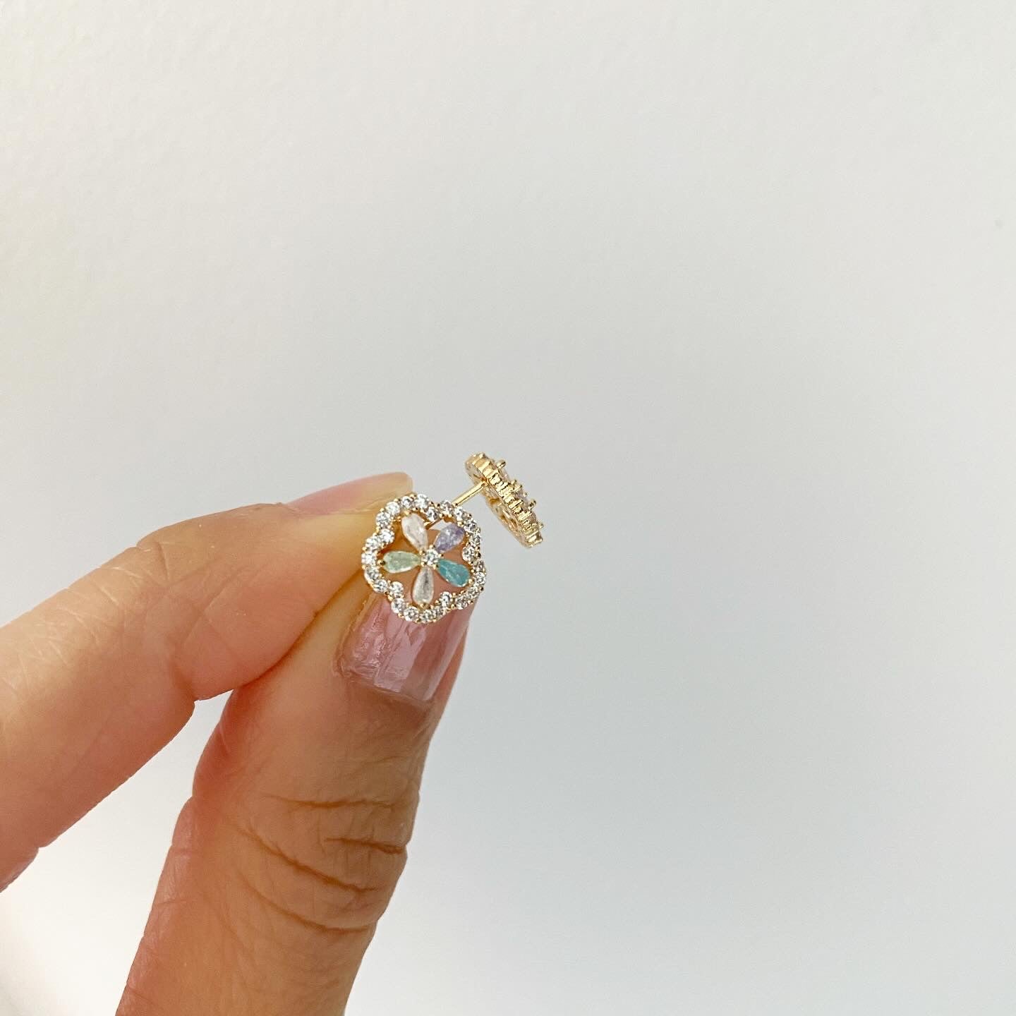 Lucky Spring Flower Earrings