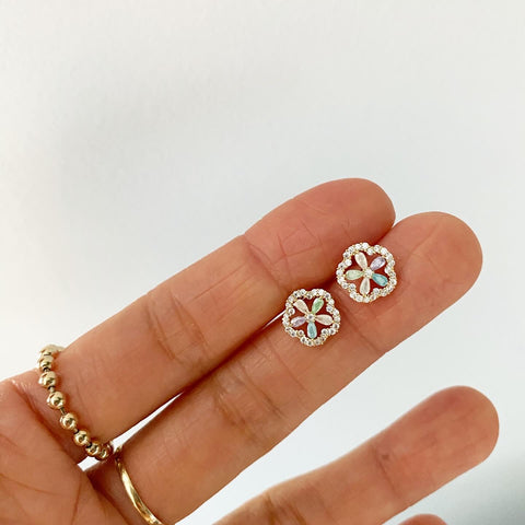 Lucky Spring Flower Earrings