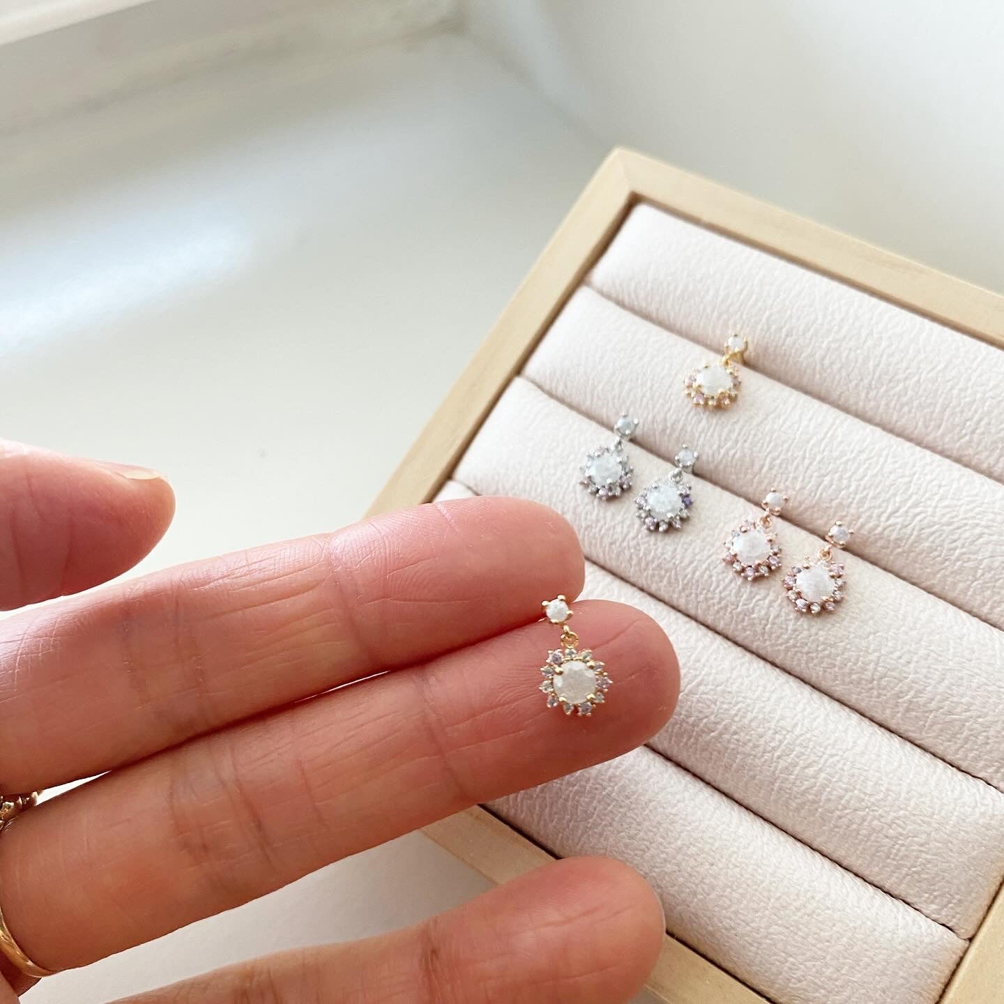 Round Angelic Earrings