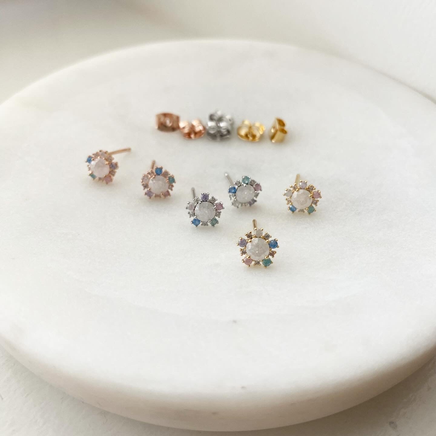 Pastel Sunset Earrings