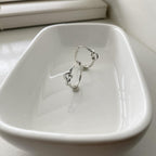 Hoop Earrings: Knot