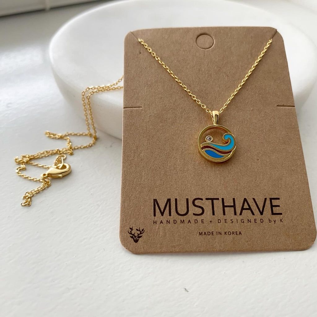 Crashing Waves Necklace