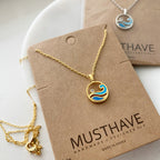 Crashing Waves Necklace