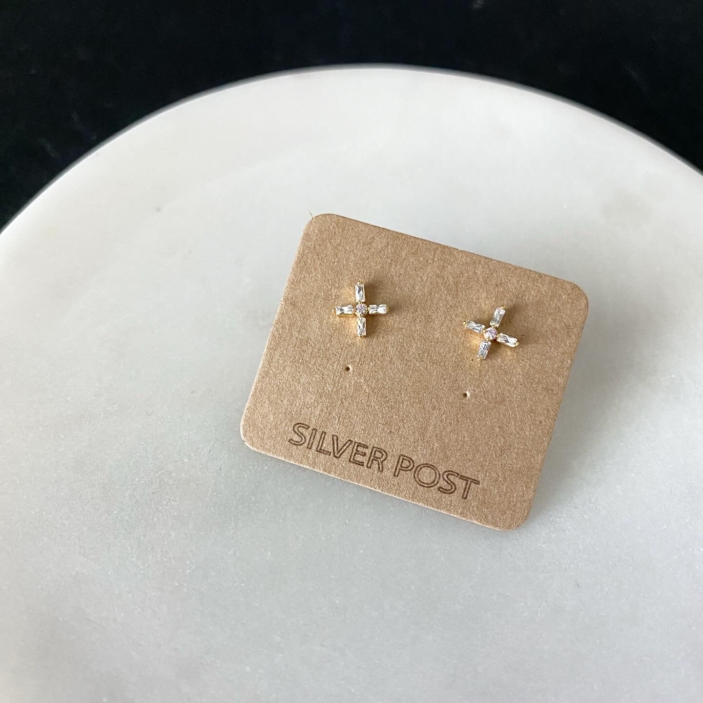 Pavé X Earrings