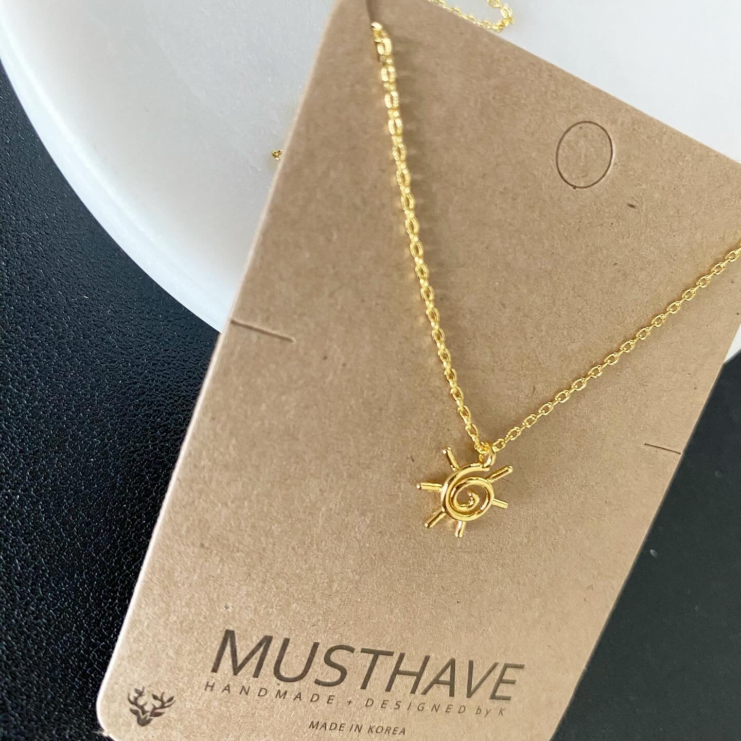 Sun Wire Necklace