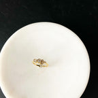 Clear CZ Cluster Ring
