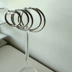 Everyday Hoop Earrings in Stainless Steel