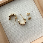 Ice Box Charlotte Hoop Earrings