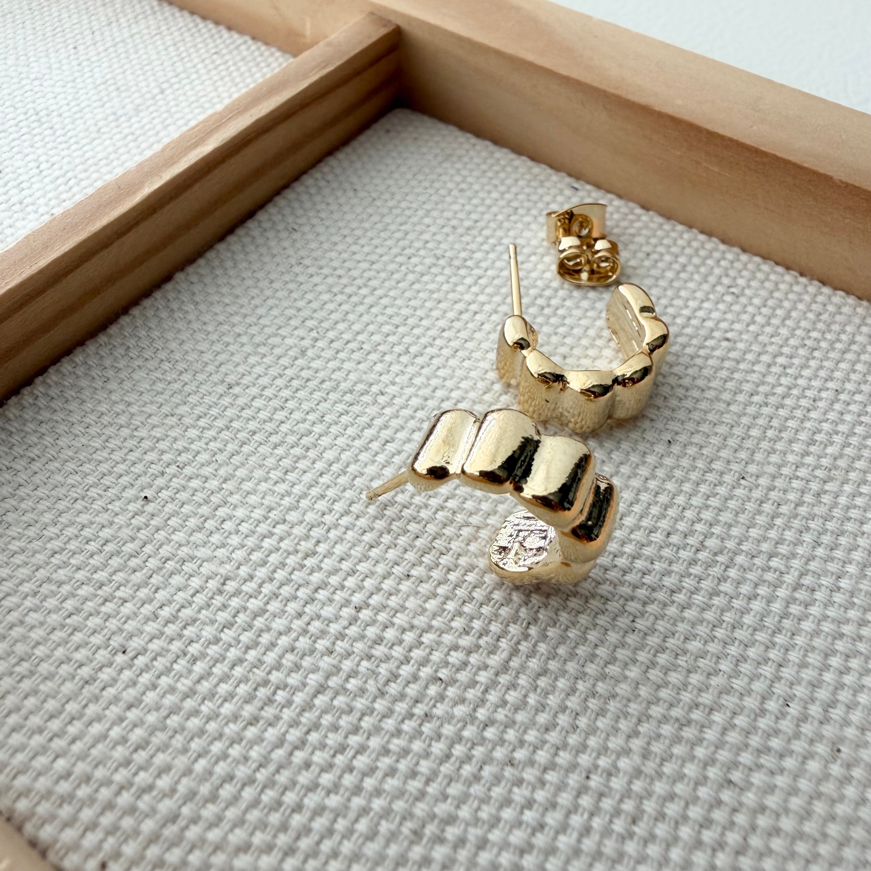 Ice Box Charlotte Hoop Earrings