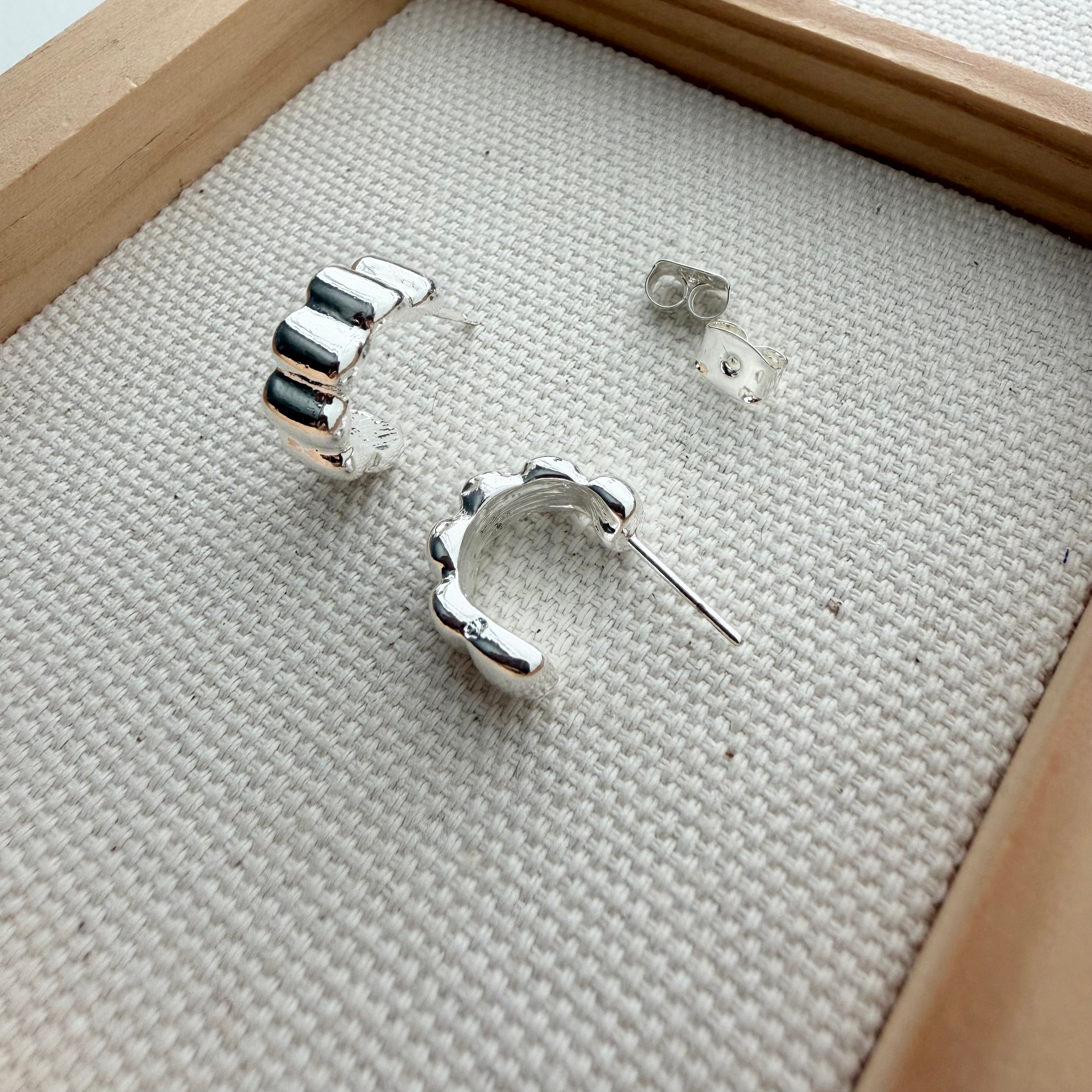 Ice Box Charlotte Hoop Earrings