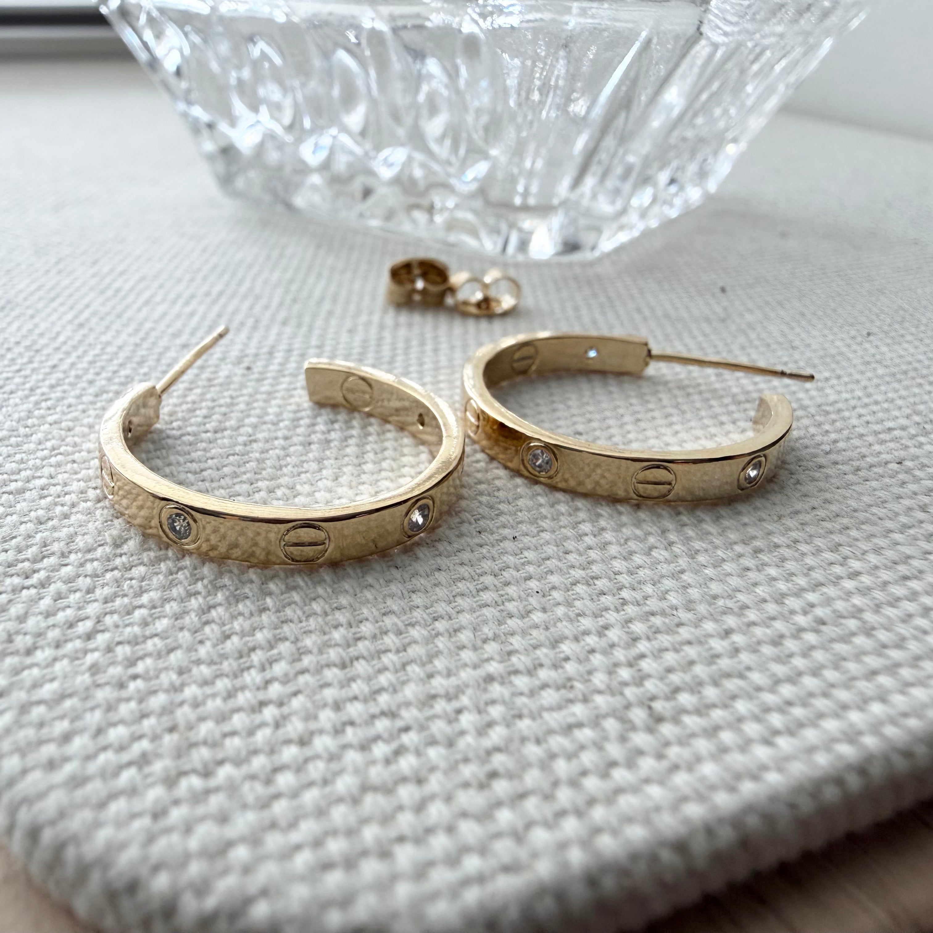 LOVE-ly Core Hoop Earrings