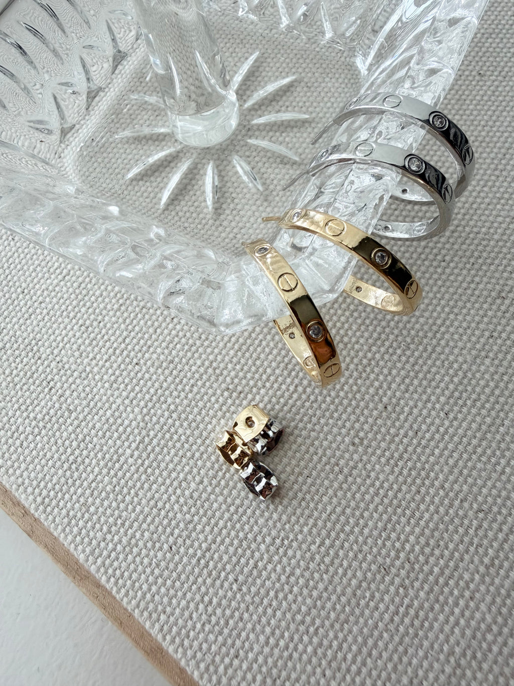LOVE-ly Core Hoop Earrings