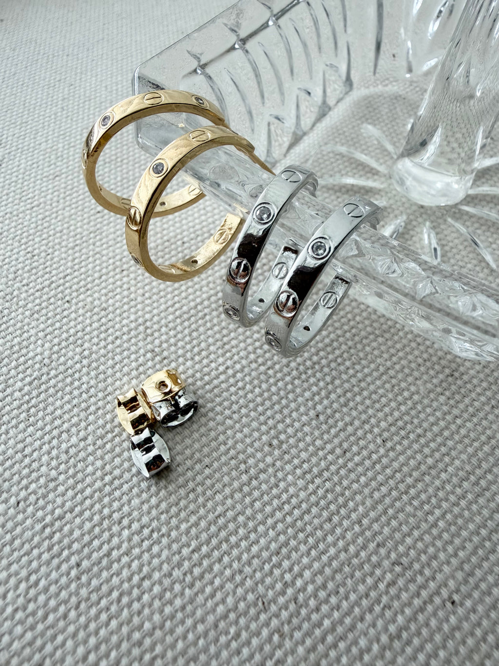 LOVE-ly Core Hoop Earrings