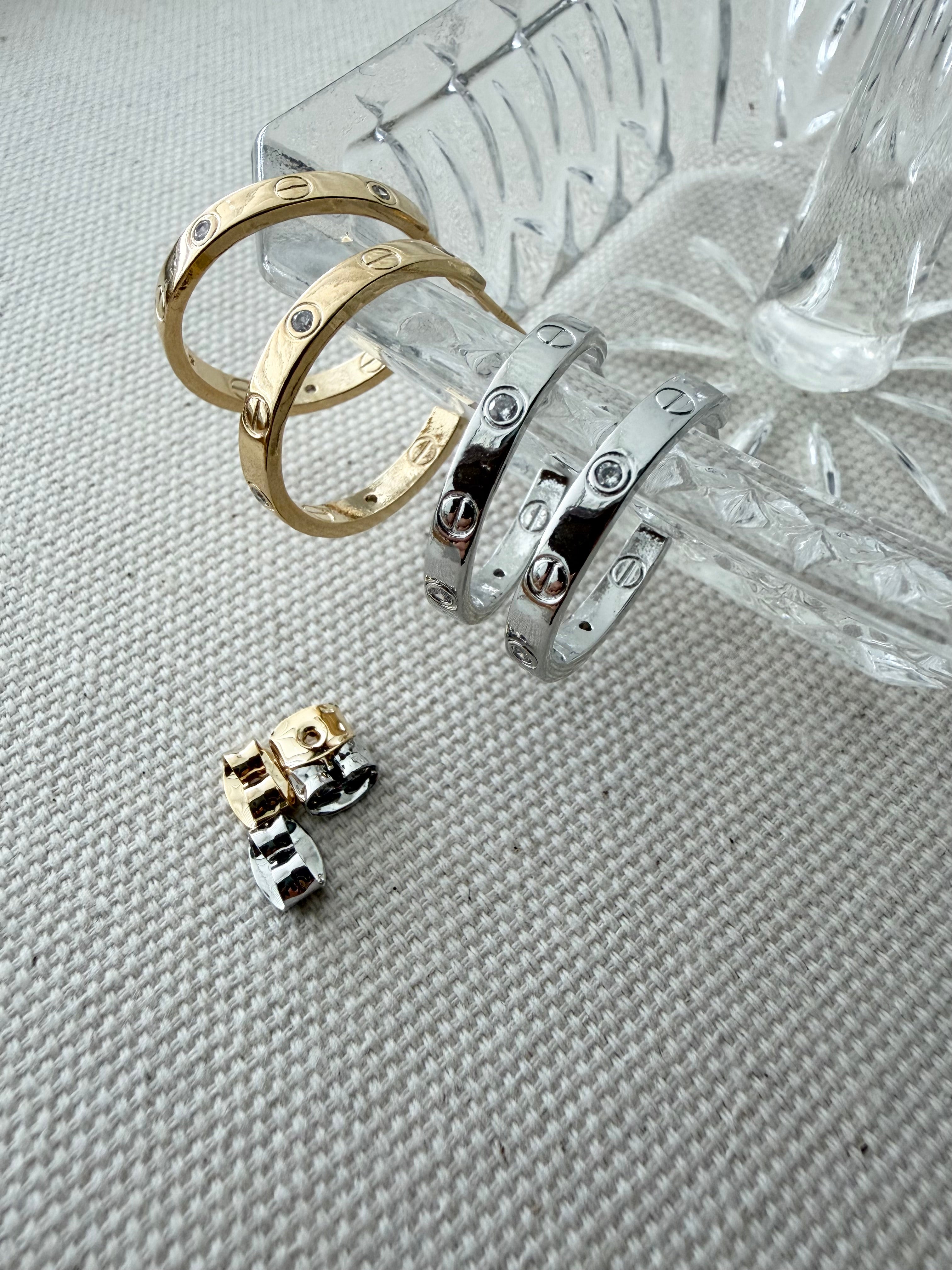 LOVE-ly Core Hoop Earrings