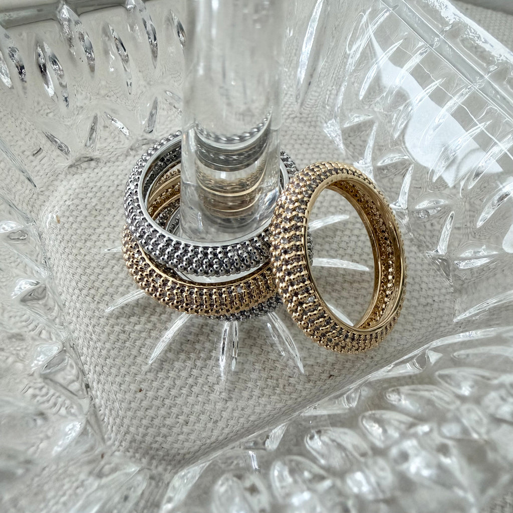 Dotty Mesh Ring