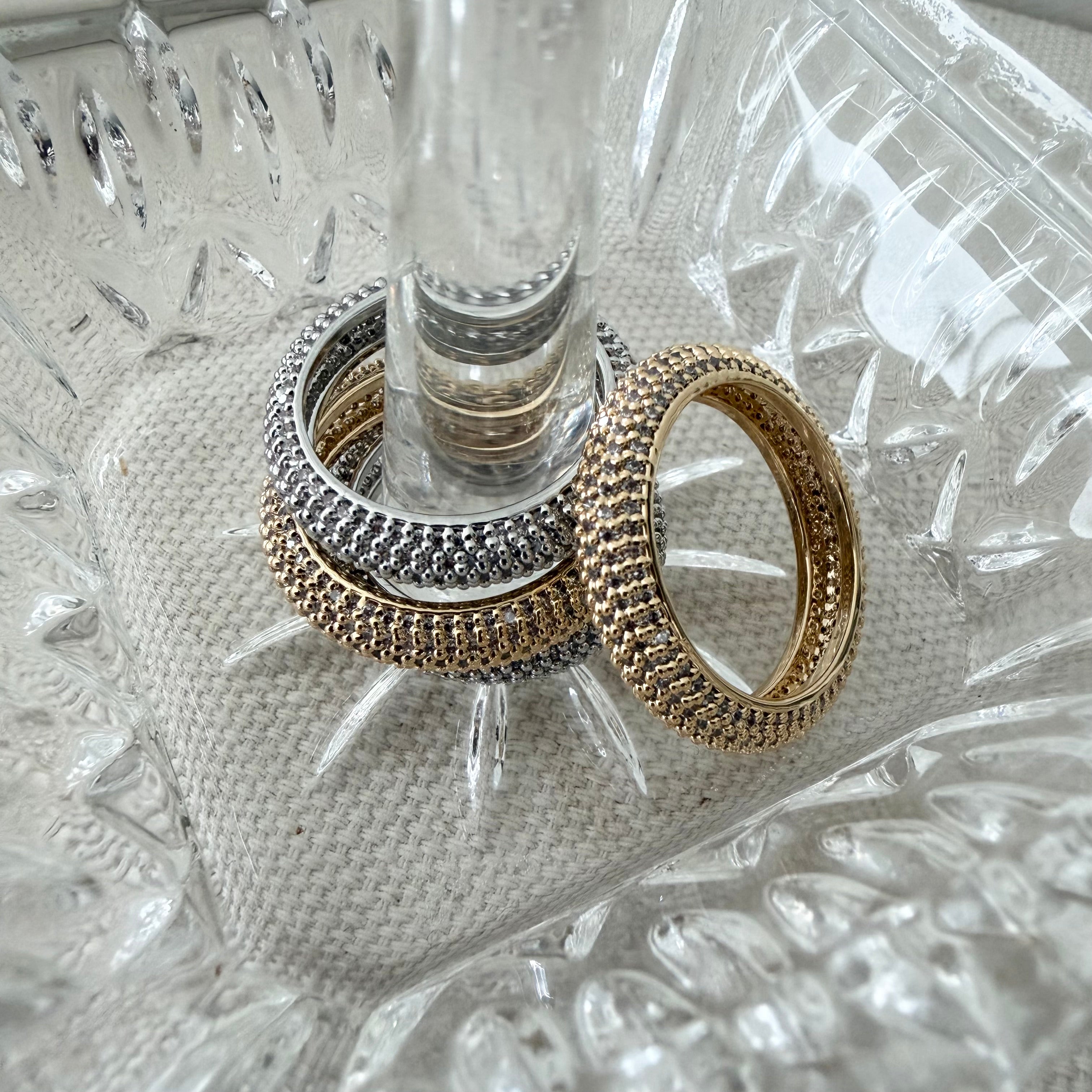 Dotty Mesh Ring