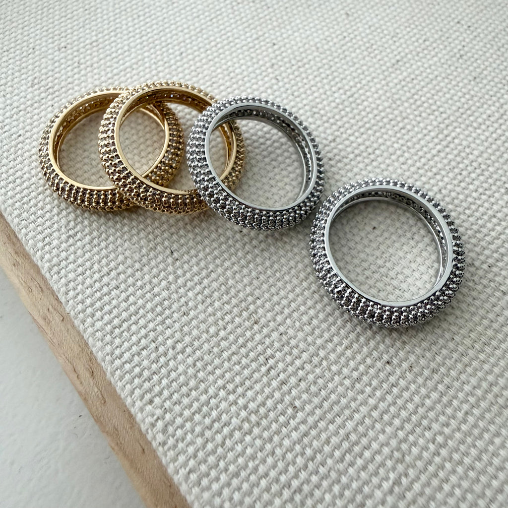 Dotty Mesh Ring