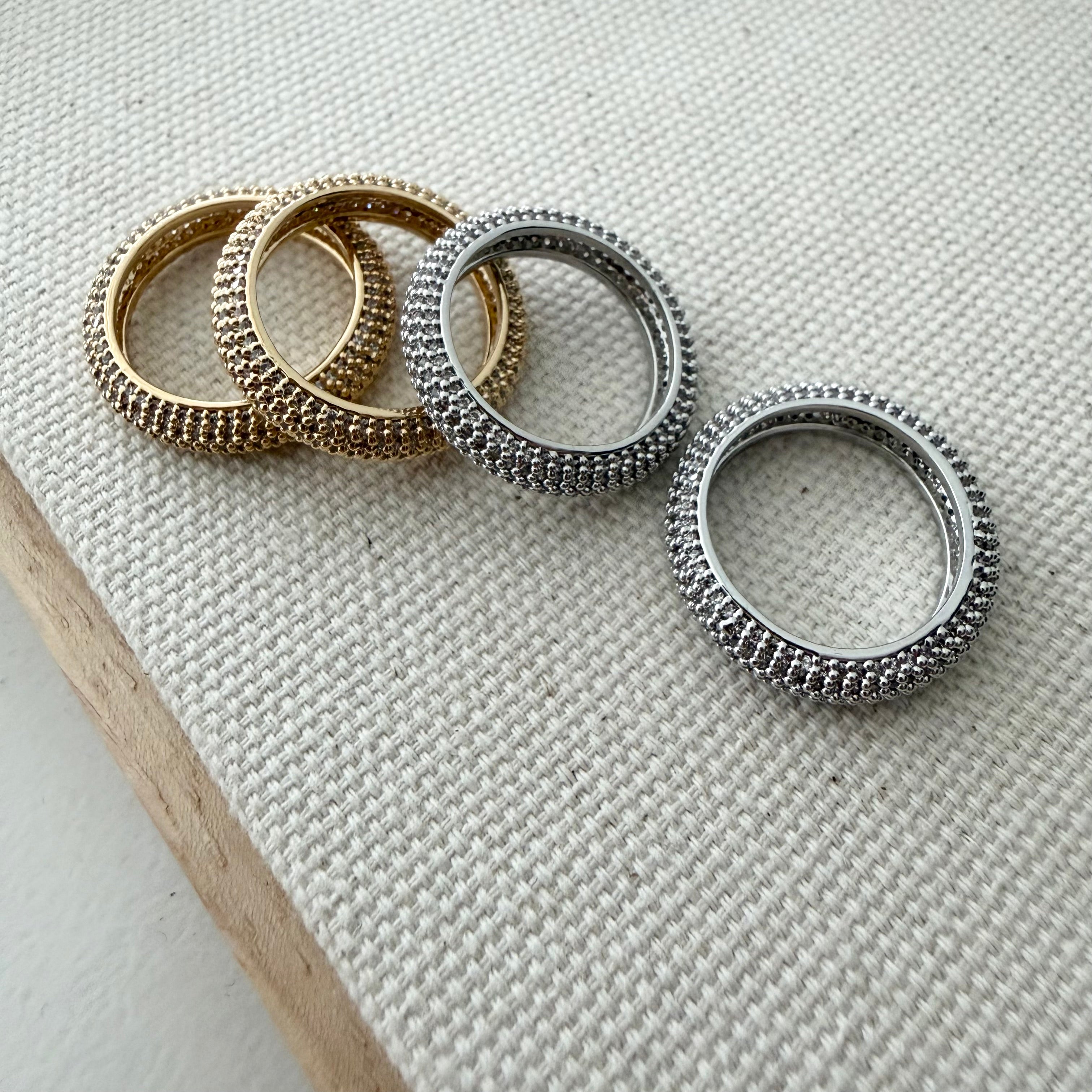 Dotty Mesh Ring