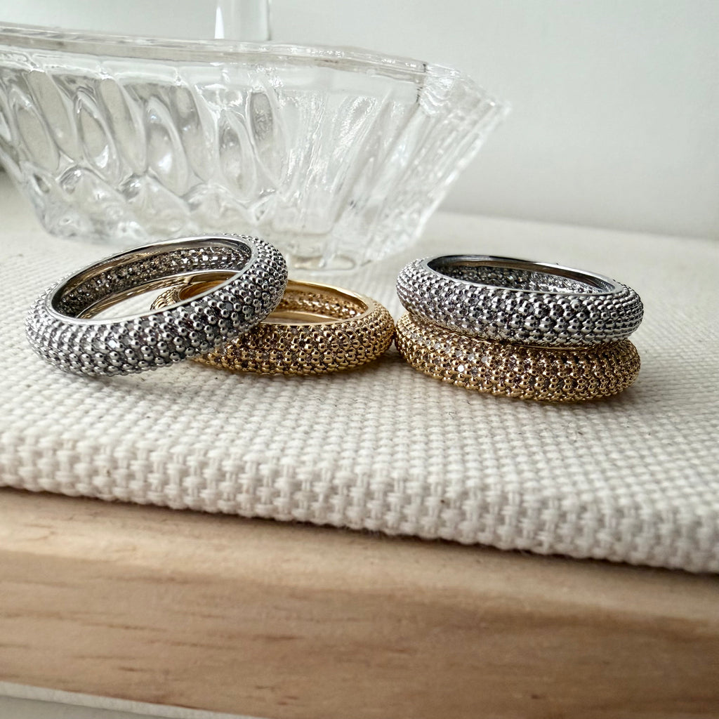 Dotty Mesh Ring