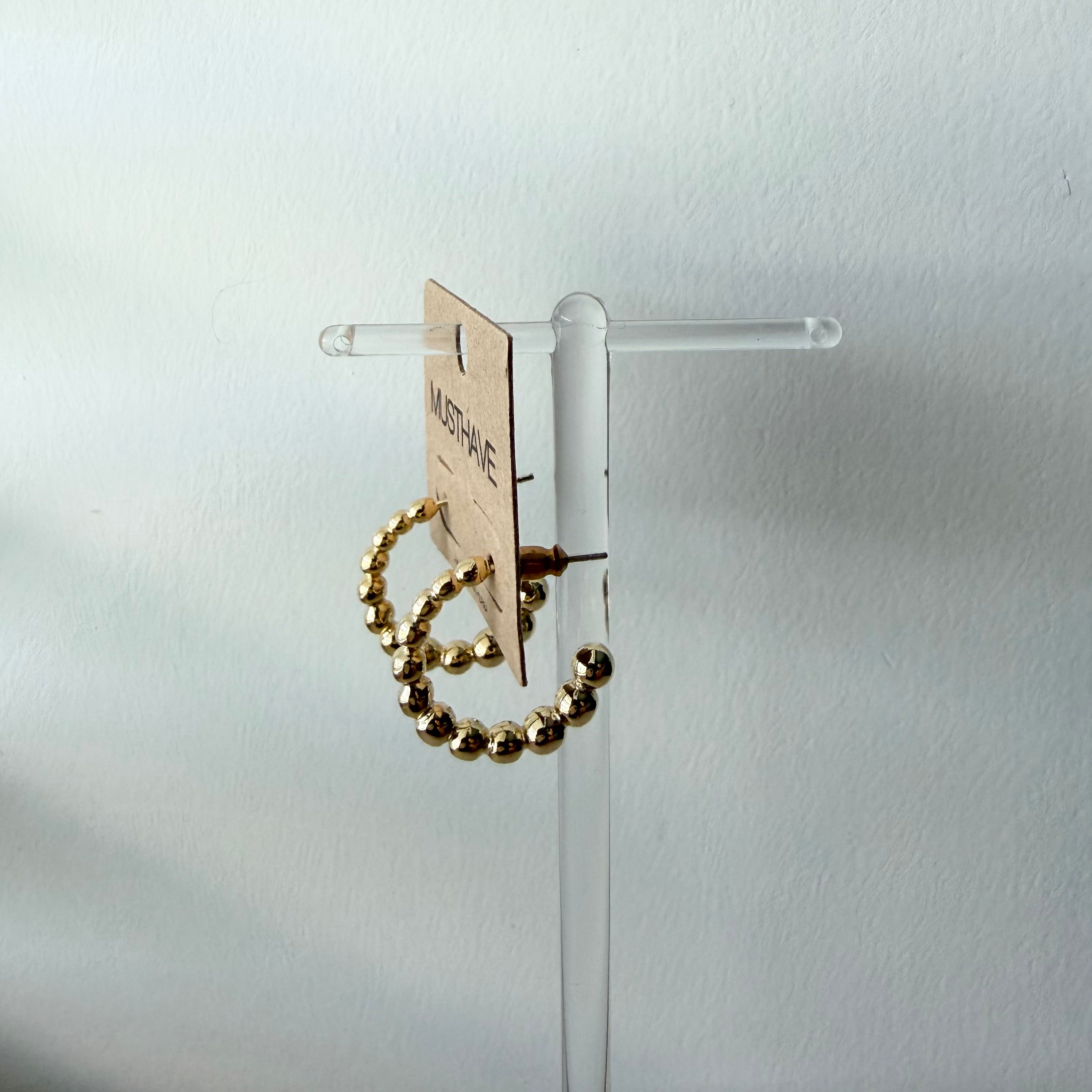 Dotty Ascend Hoop Earrings