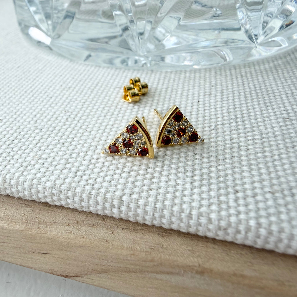 Pizza Earrings