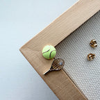 Tennis Ball and Racket Earrings