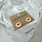 Heart Stitch Earrings