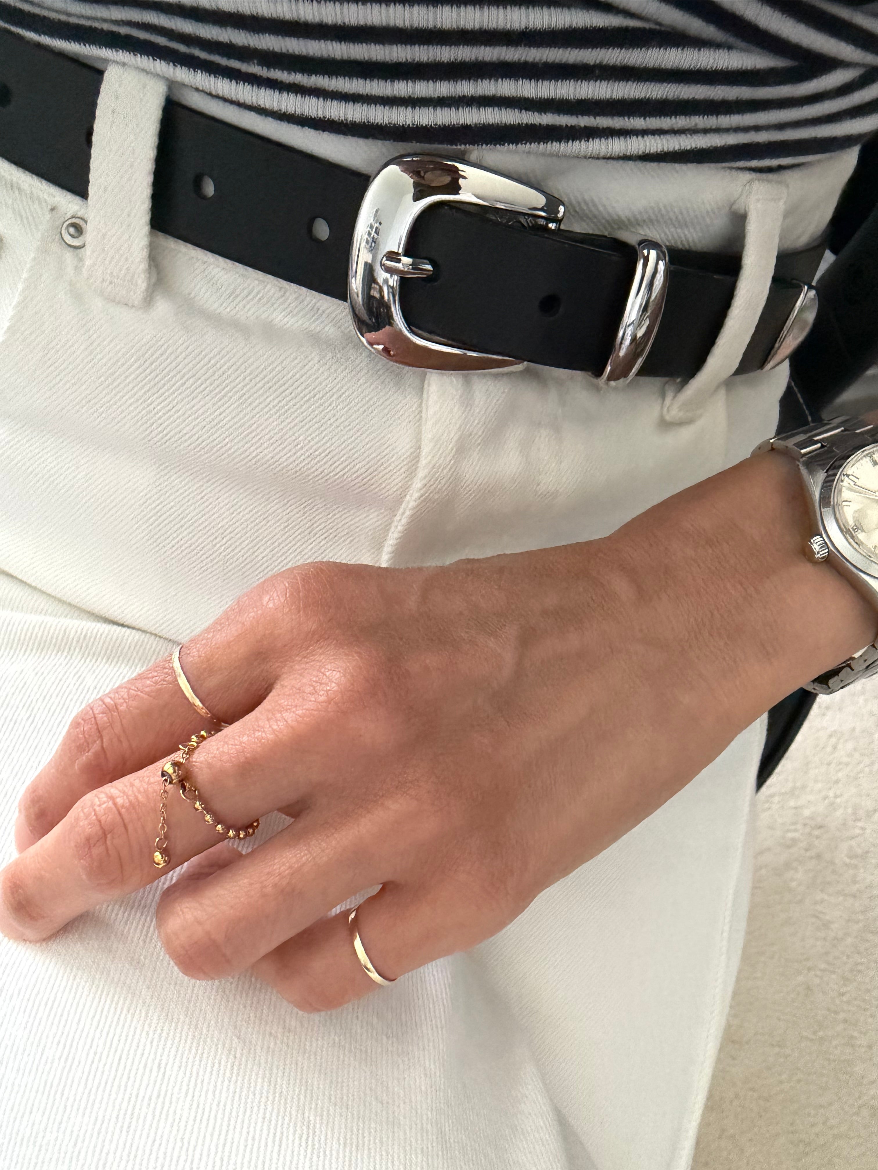 Adjustable Sliding Ball Ring